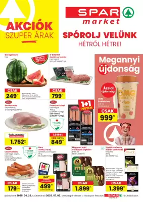 Spar akciós újság