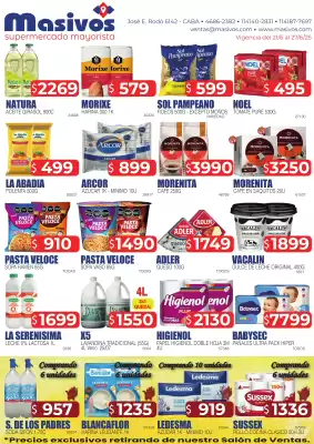 Catálogo Masivos (válido hasta 27-06)