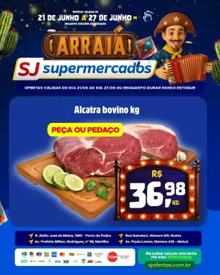 Catálogo Sj Supermercados (válido até 27-06)