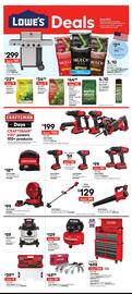 Lowe's Weekly Ad week 25 Page 1