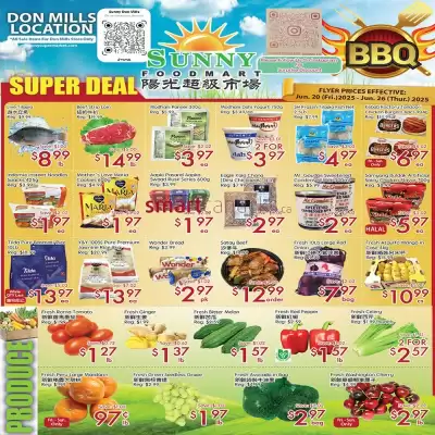 Sunny Food Mart flyer (valid until 26-06)