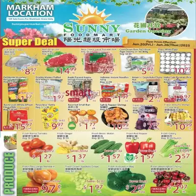 Sunny Food Mart flyer (valid until 26-06)