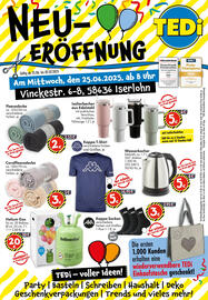 TEDi Prospekt woche 25 Seite 1