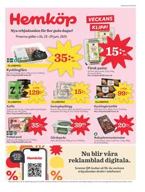 Hemköp reklamblad vecka 26 Sida 1