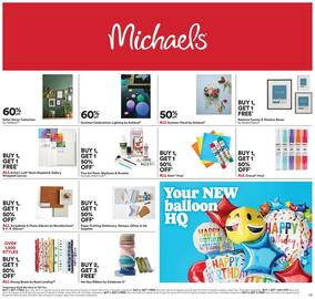 Michaels Weekly Ad week 26 Page 1