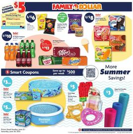 Family Dollar Weekly Ad week 26 Page 1