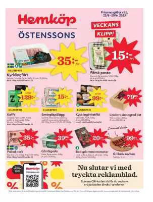 Östenssons reklamblad