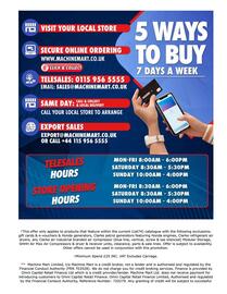 Machine Mart leaflet Page 9