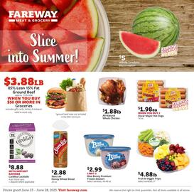 Fareway Weekly Ad week 26 Page 1