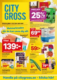 City Gross reklamblad vecka 26 Sida 1