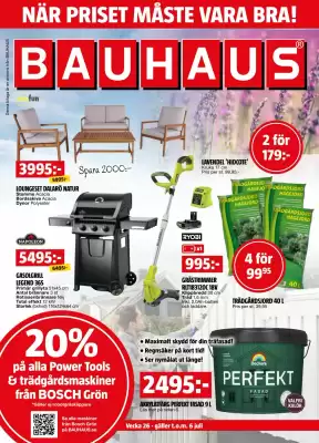Bauhaus reklamblad