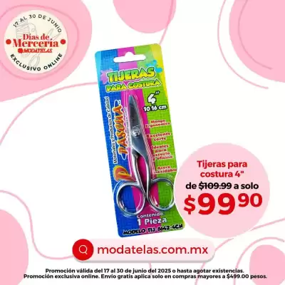 Catálogo Modatelas (válido hasta 30-06)