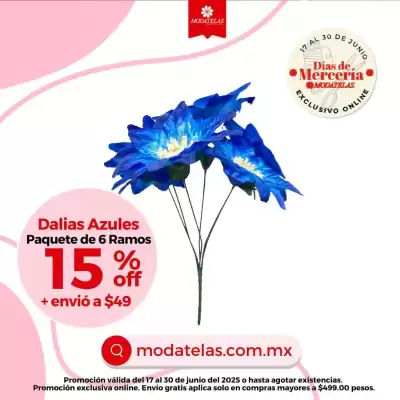 Catálogo Modatelas (válido hasta 30-06)