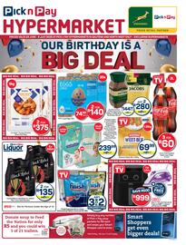 Pick n Pay Hypermarket catalogue Page 1