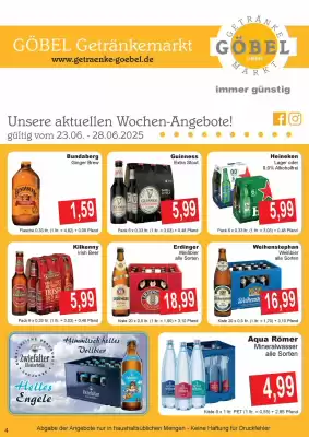 Getränke Göbel Prospekt (gültig bis 28-06)