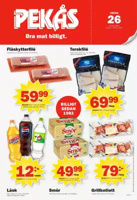 Pekås reklamblad