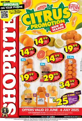 Shoprite catalogue (valid until 6-07)