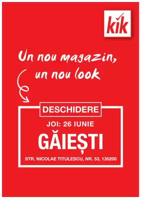 Catalog Kik (valid până la 26-06)