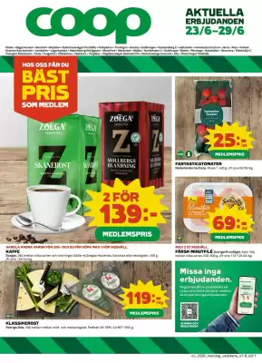 Coop reklamblad