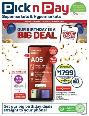 Pick n Pay catalogue (valid until 3-08)