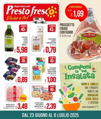 Volantino PrestoFresco