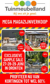 Tuinmeubelland folder week 26 Pagina 1