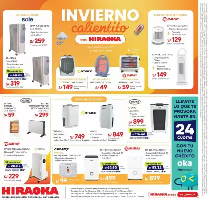 Catálogo Hiraoka (válido hasta 30-06)