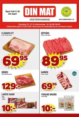 Din Mat reklamblad