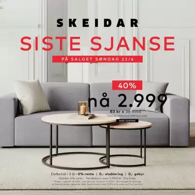 Skeidar Kundeavis (gyldig til 23-06)