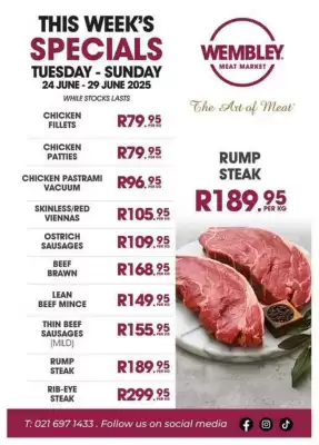 The Wembley Meat Market catalogue (valid until 29-06)