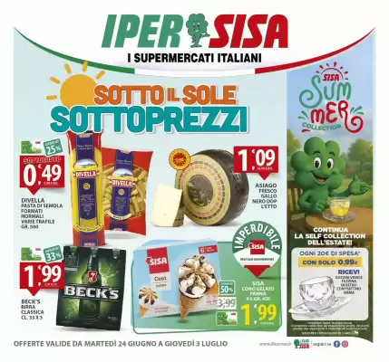 Volantino IperSisa (valido fino al 3-07)