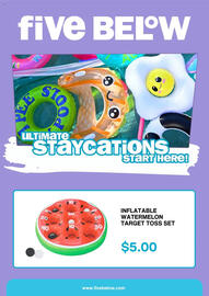 Five Below Weekly Ad Page 1