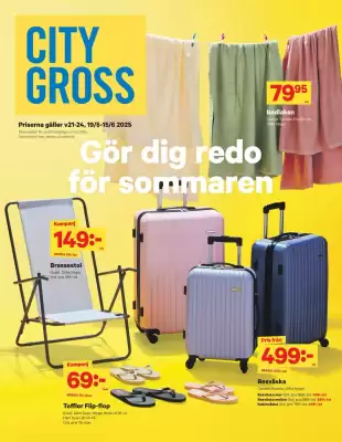 City Gross reklamblad