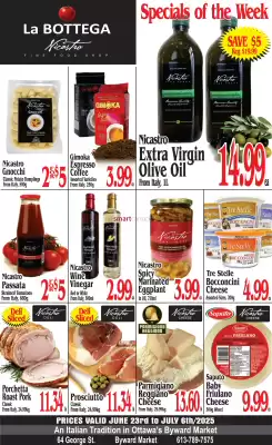 La Bottega Nicastro flyer (valid until 29-06)