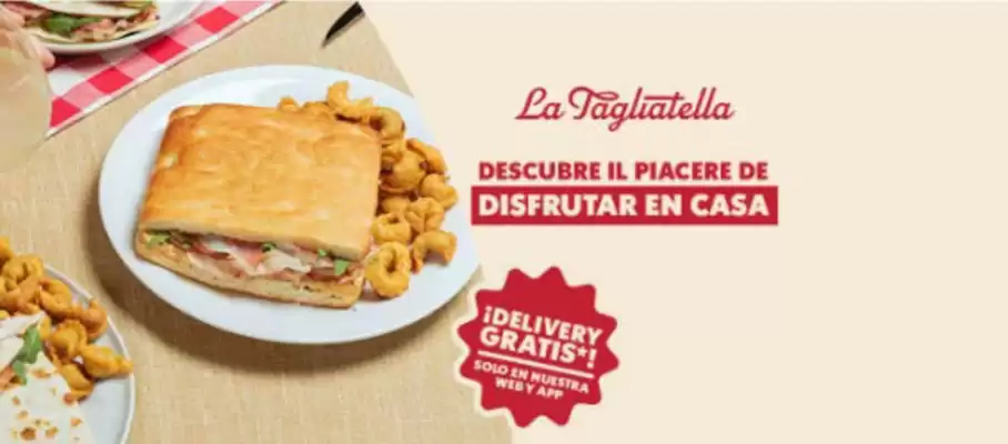Folleto La Tagliatella (válido hasta el 30-06)