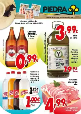 Folleto Supermercados Piedra (válido hasta el 5-07)