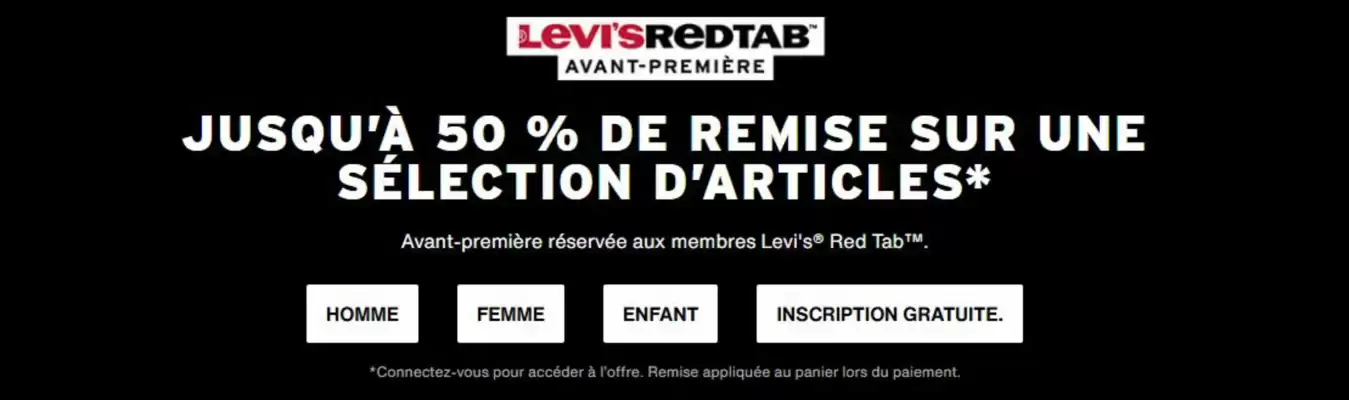 Catalogue Levi's (valable jusqu'au 20-07)