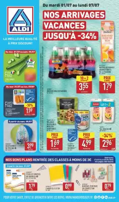 Catalogue ALDI (valable jusqu'au 7-07)