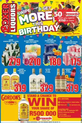 Boxer Liquors catalogue (valid until 6-07)