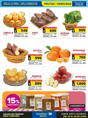 Catálogo Carrefour Maxi (válido hasta 30-06)