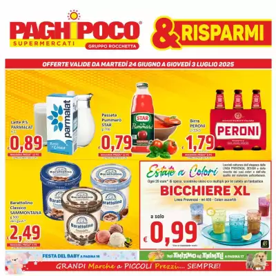 Volantino Paghi Poco