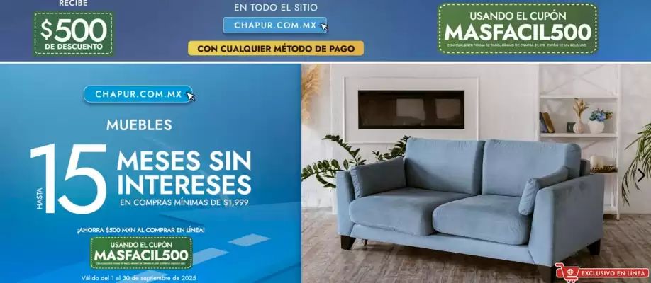 Catálogo Chapur (válido hasta 30-09)