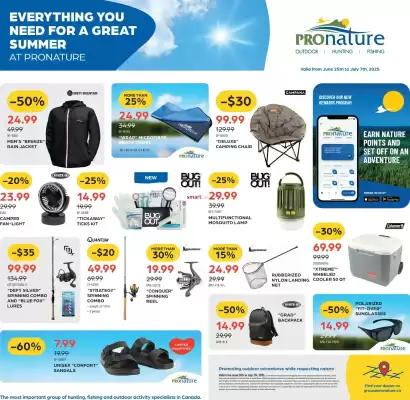 Pronature flyer (valid until 7-07)