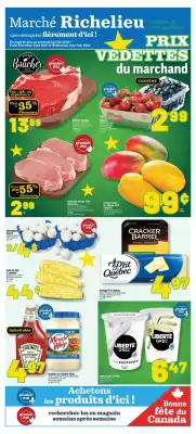 Marché Richelieu flyer (valid until 2-07)