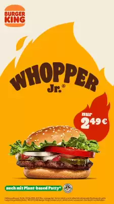 Burger King: Whopper JR (gültig bis 30-06)
