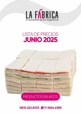 Catálogo La Fábrica (válido hasta 30-06)
