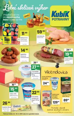 Kubík potraviny leták