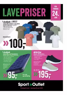 Sport Outlet Kundeavis (gyldig til 29-06)