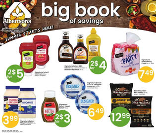 Albertsons Weekly Ad Page 1