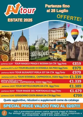 Volantino Av Tour (valido fino al 2-07)